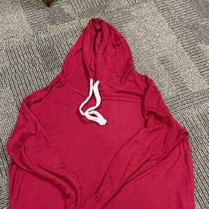 Red Hoodie Sweatshirt